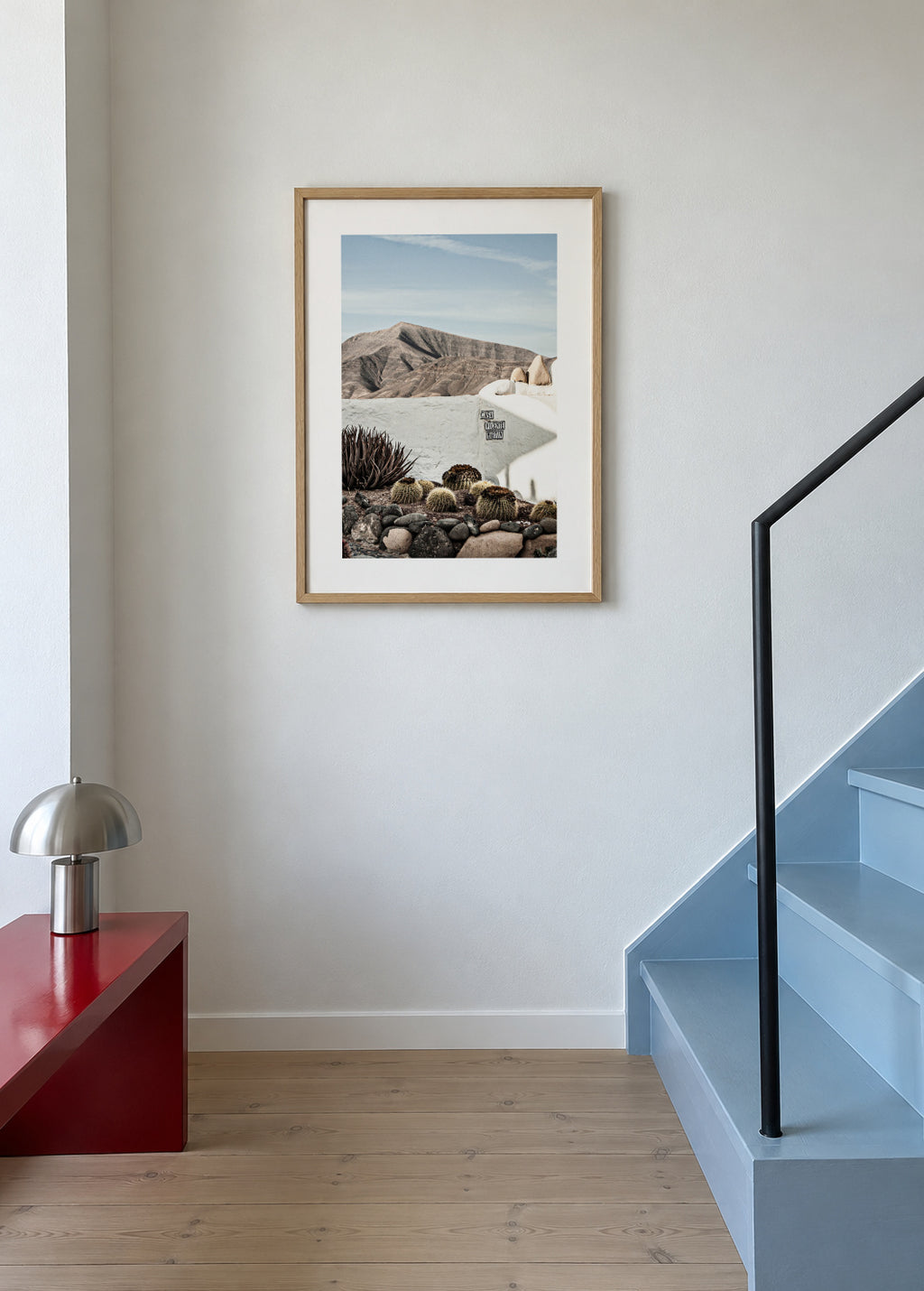 Lanzarote X - Framed poster in an interior