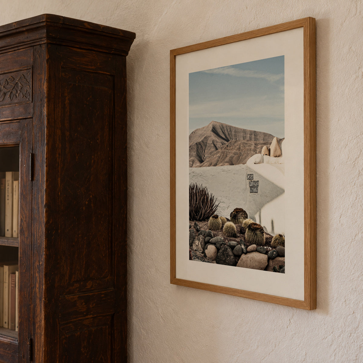 Lanzarote X - Framed poster detail