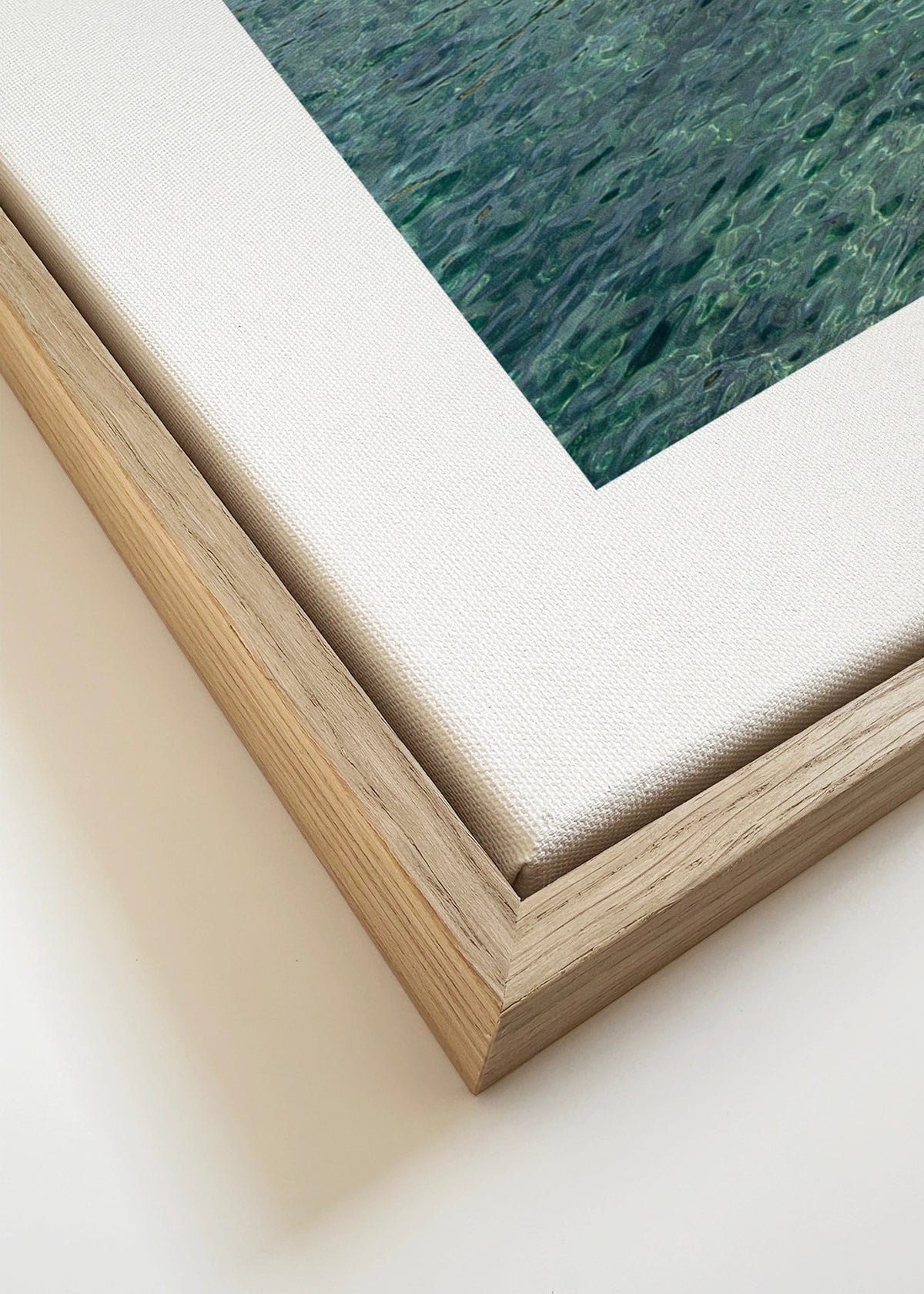 Ibiza III - Framed canvas detail