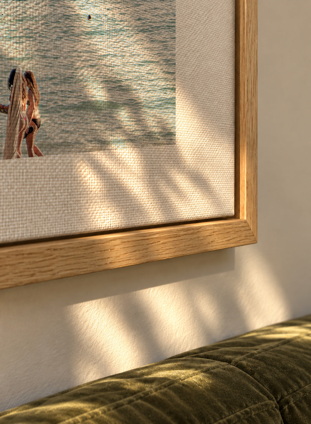 Ibiza XVII - Framed canvas detail