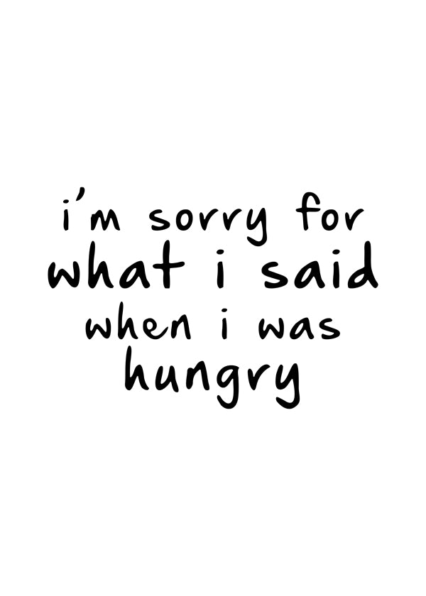 Hungry