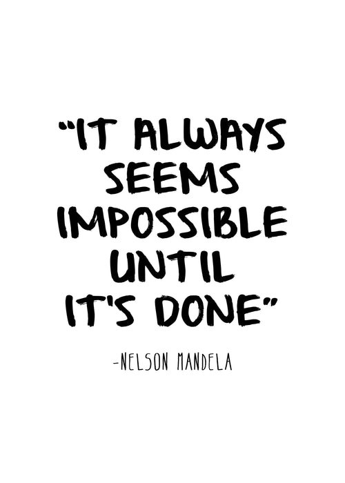 Mandela - Unframed art print