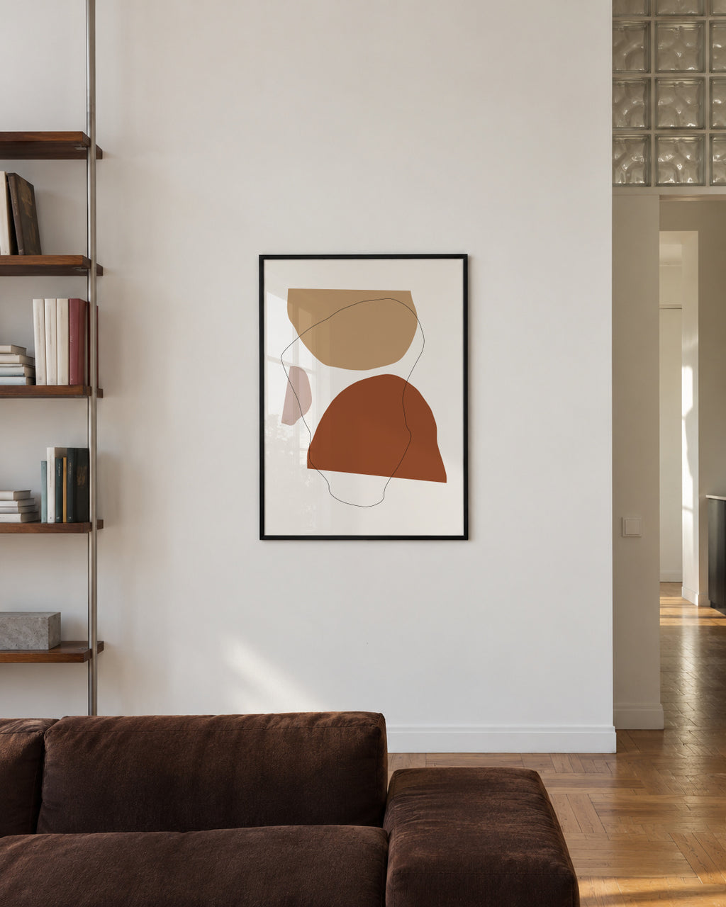 Rendez Vous - Framed poster in an interior