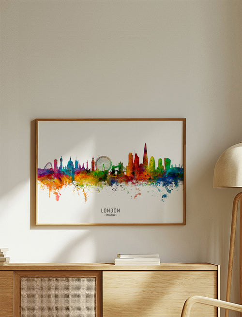 London Skyline multicolor