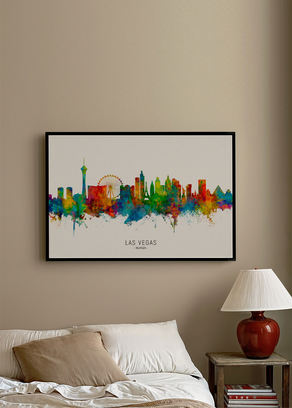 Las Vegas Skyline multicolor