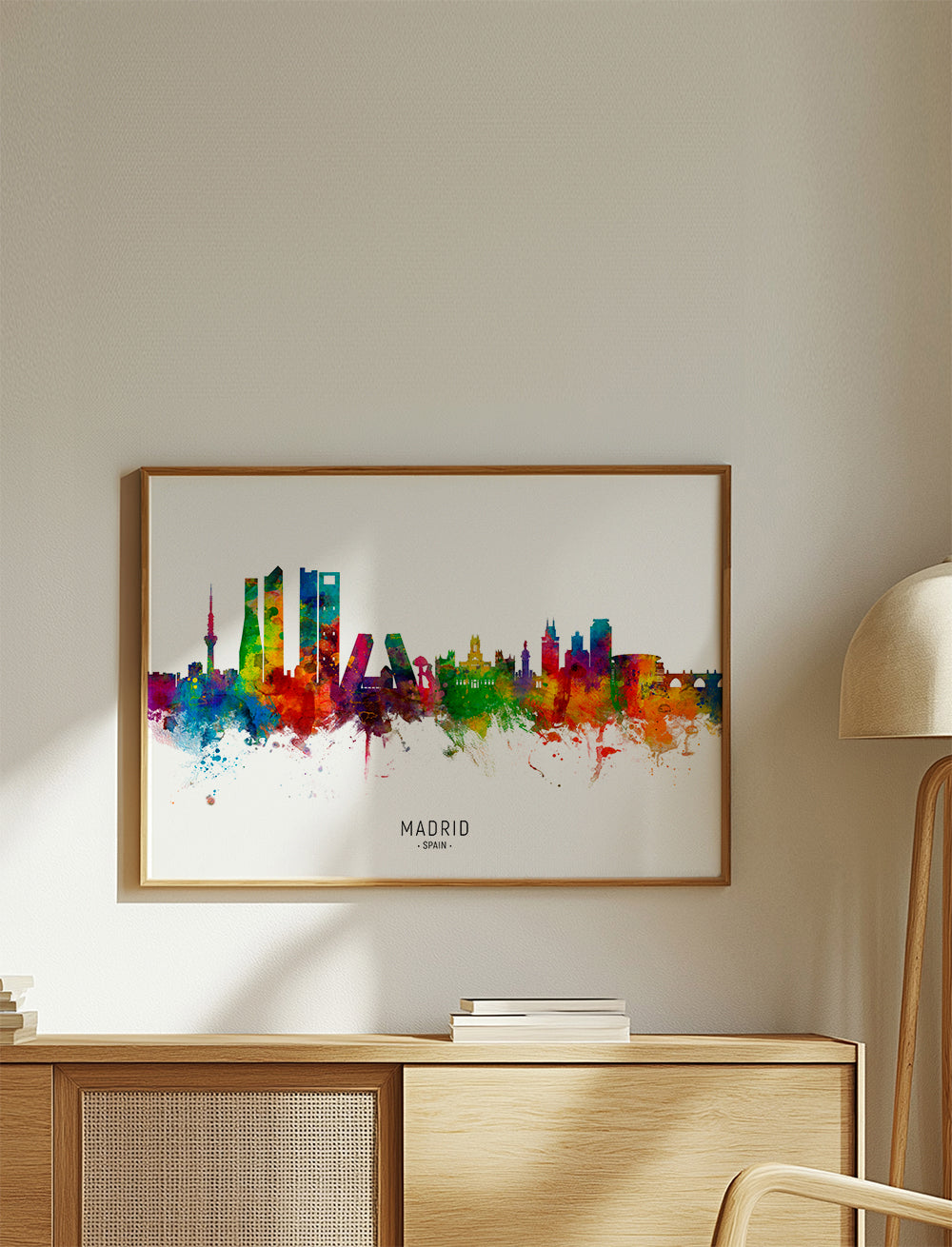 Madrid Skyline multicolor