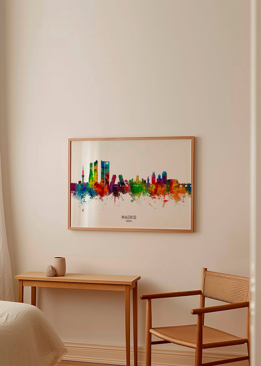 Madrid Skyline multicolor