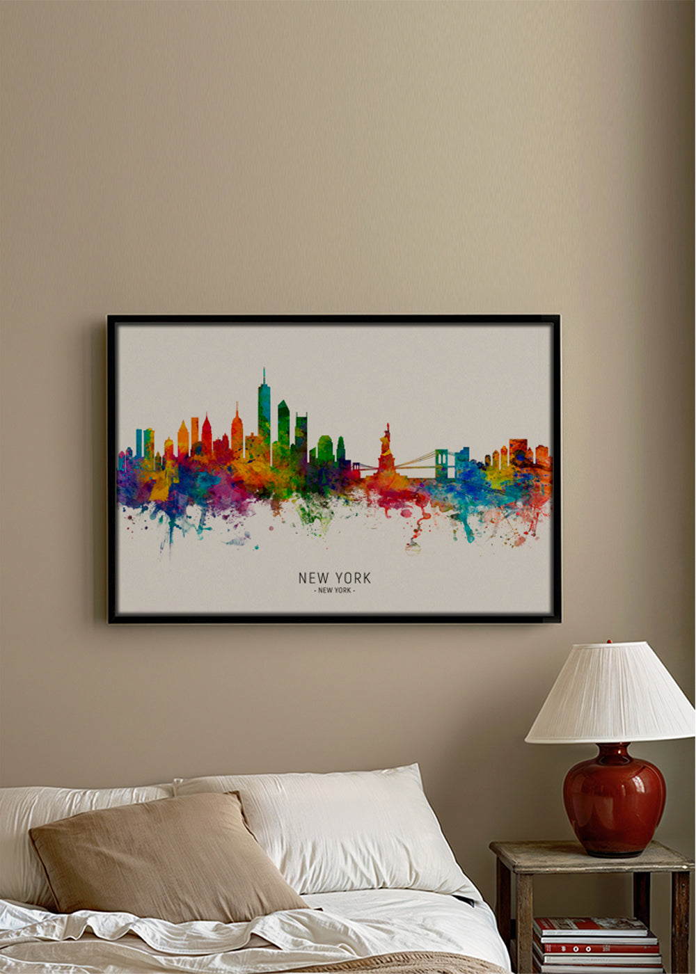 New York Skyline multicolor
