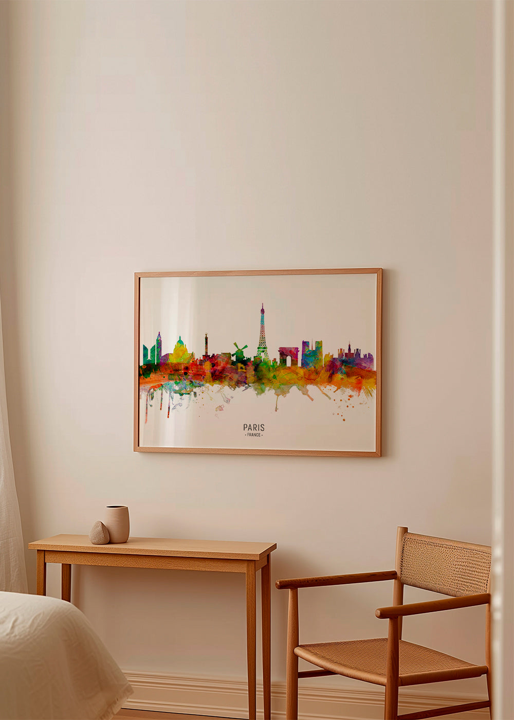 Paris Skyline multicolor