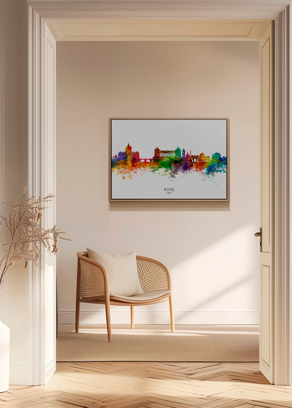 Rome Skyline multicolor
