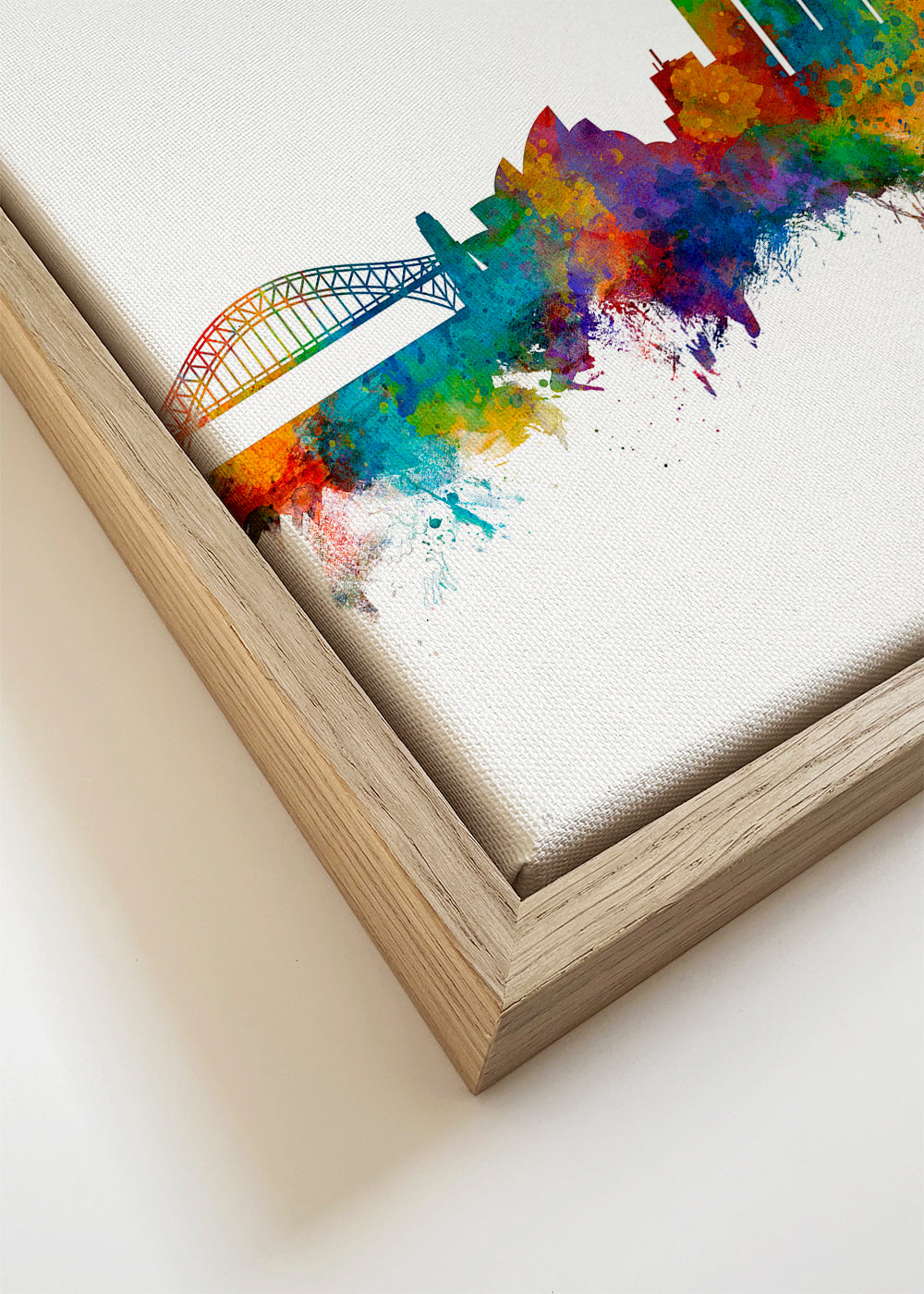 Sydney Skyline multicolor