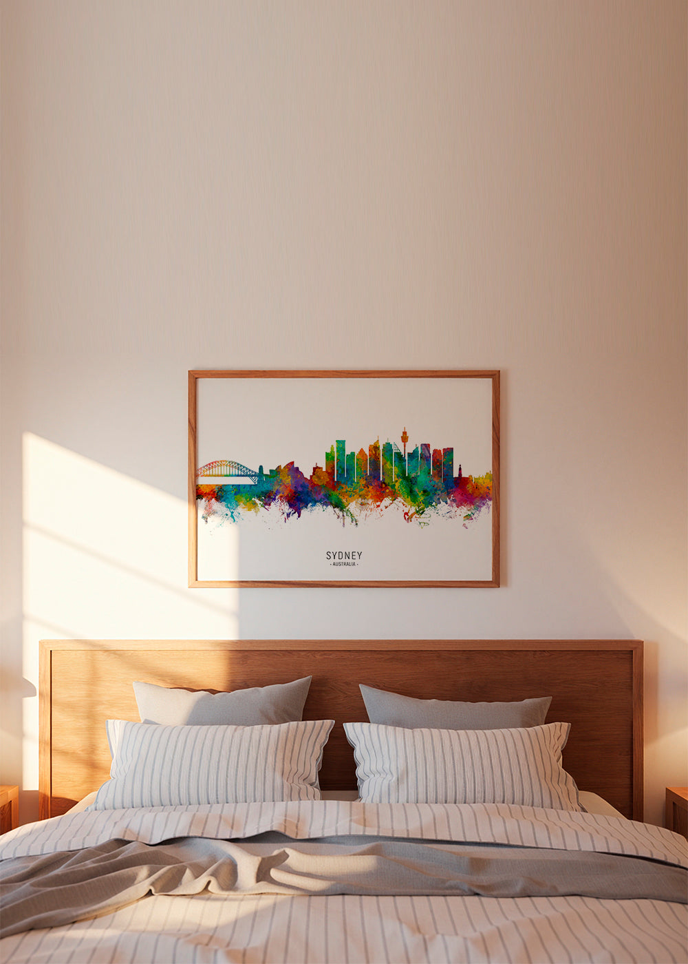 Sydney Skyline multicolor