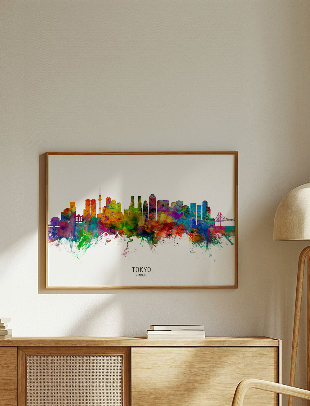 Tokyo Skyline multicolor