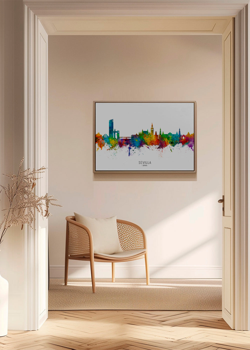 Sevilla Skyline multicolor