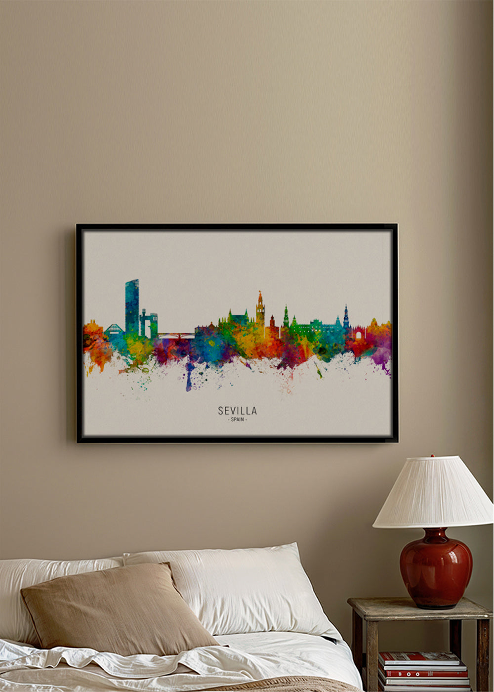 Sevilla Skyline multicolor