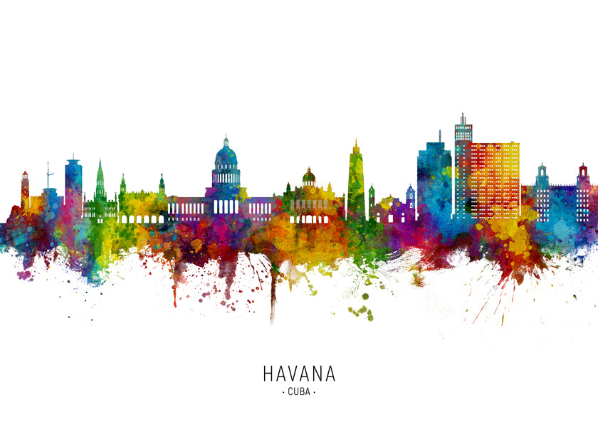 Havana Skyline multicolor
