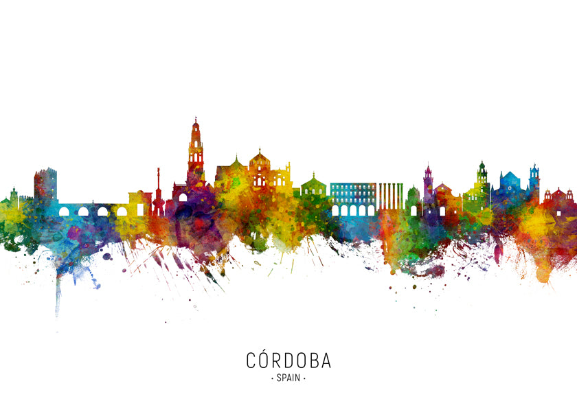 Córdoba Skyline multicolor