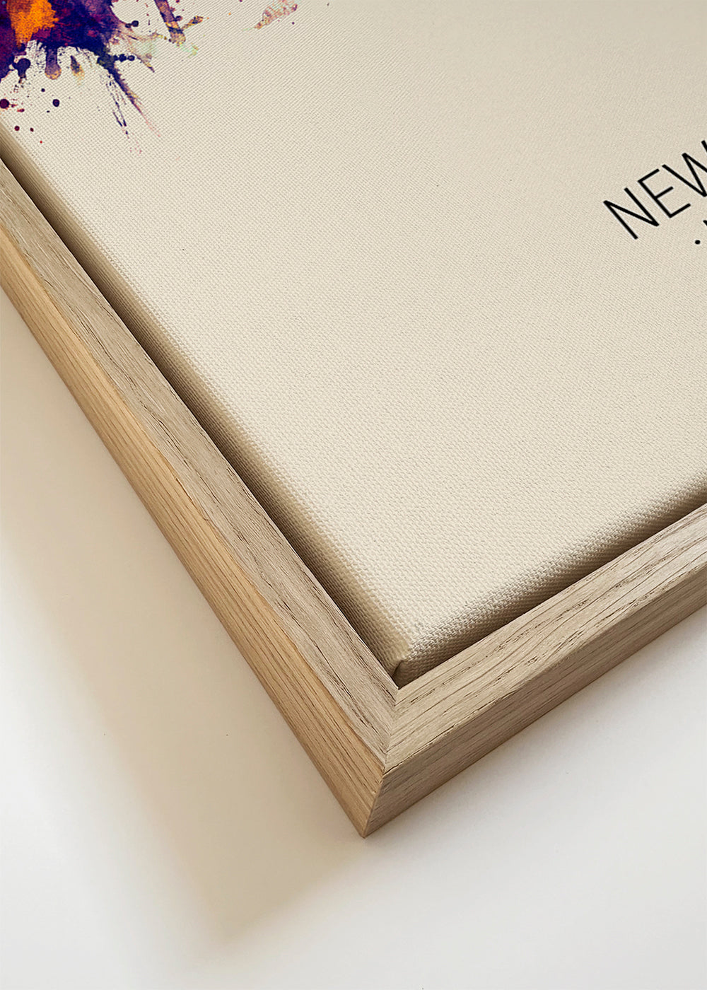 New York Skyline en beige