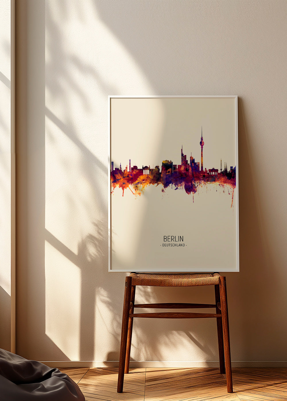 Berlin Skyline en beige