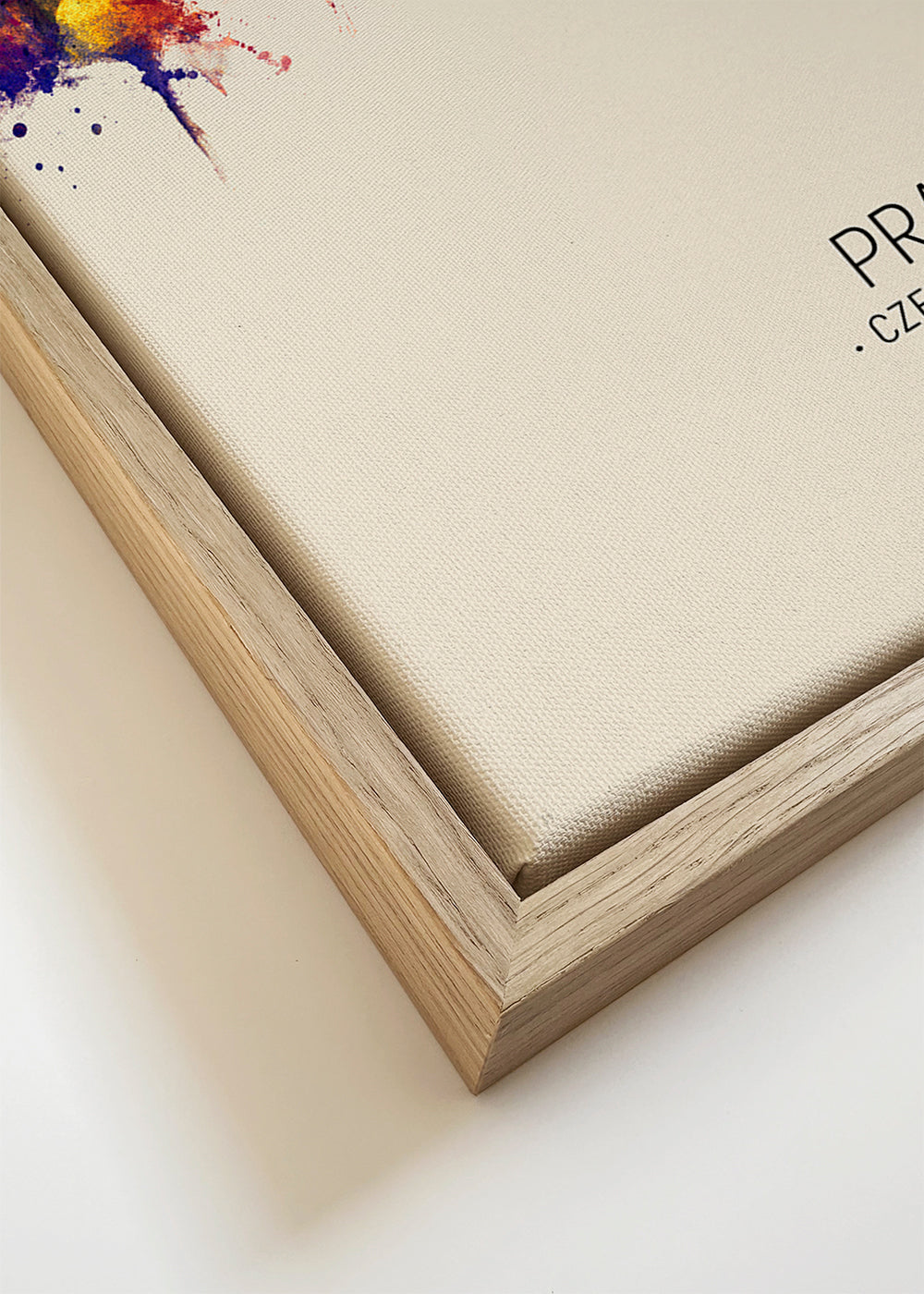 Prague Skyline en beige