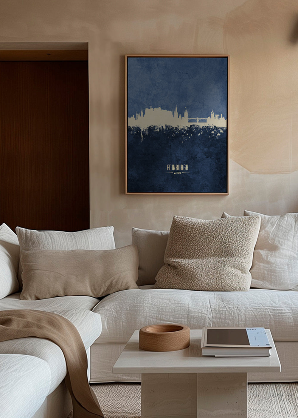 Edinburgh Skyline Azul