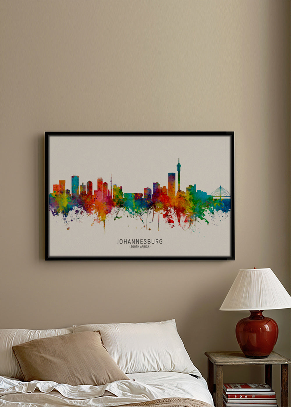 Johannesburg Skyline multicolor