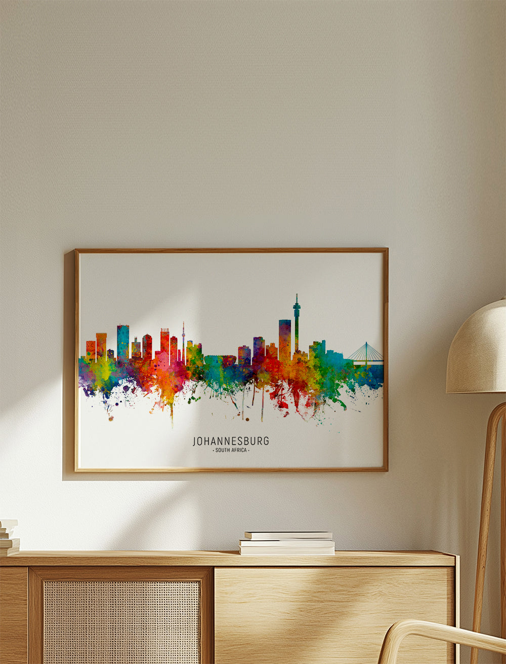 Johannesburg Skyline multicolor