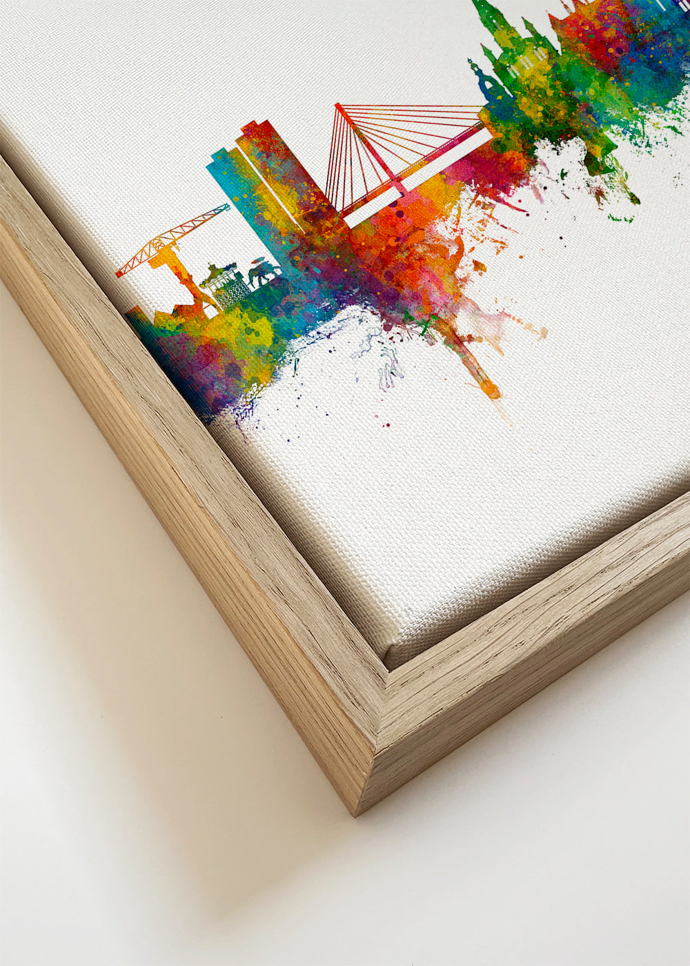 Nantes Skyline multicolor