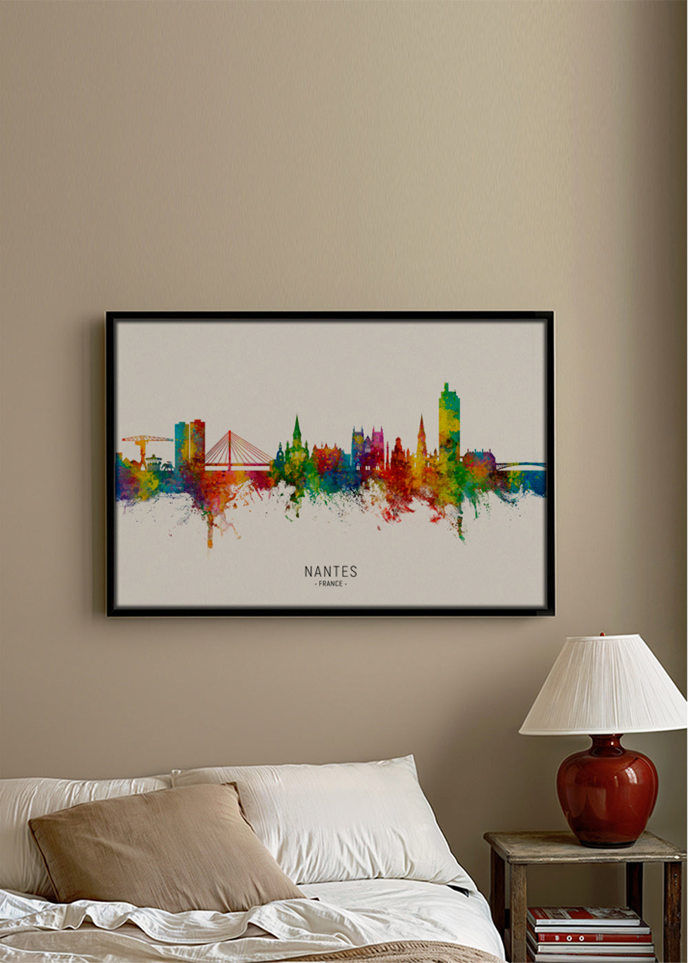 Nantes Skyline multicolor