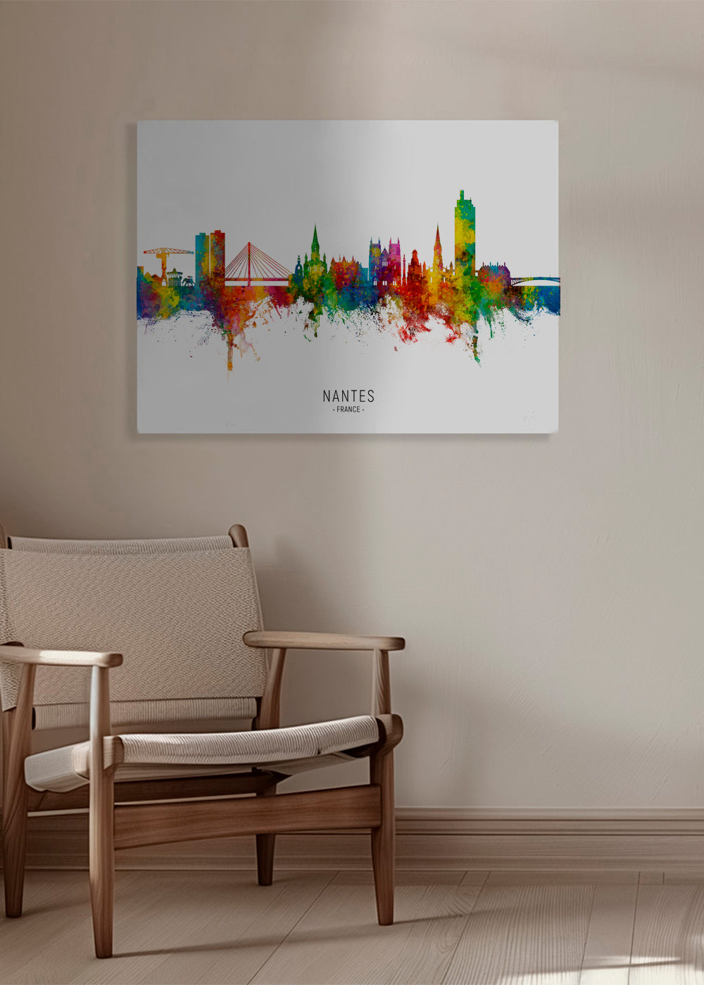 Nantes Skyline multicolor