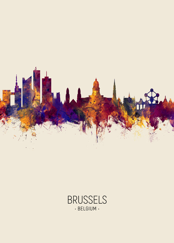 Brussels Skyline beige