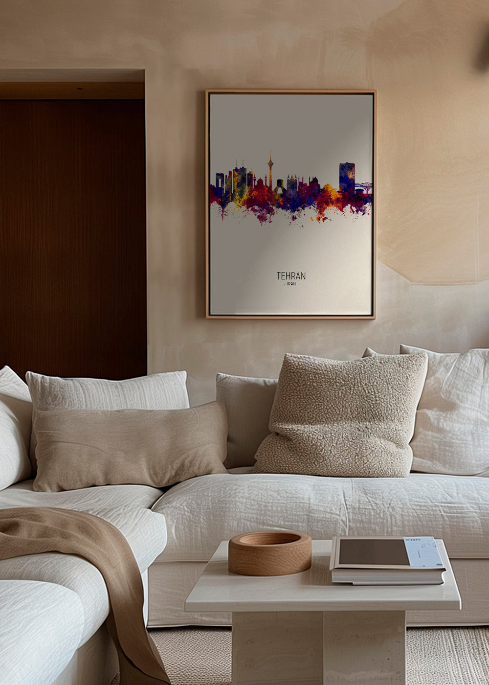 Tehran Skyline beige