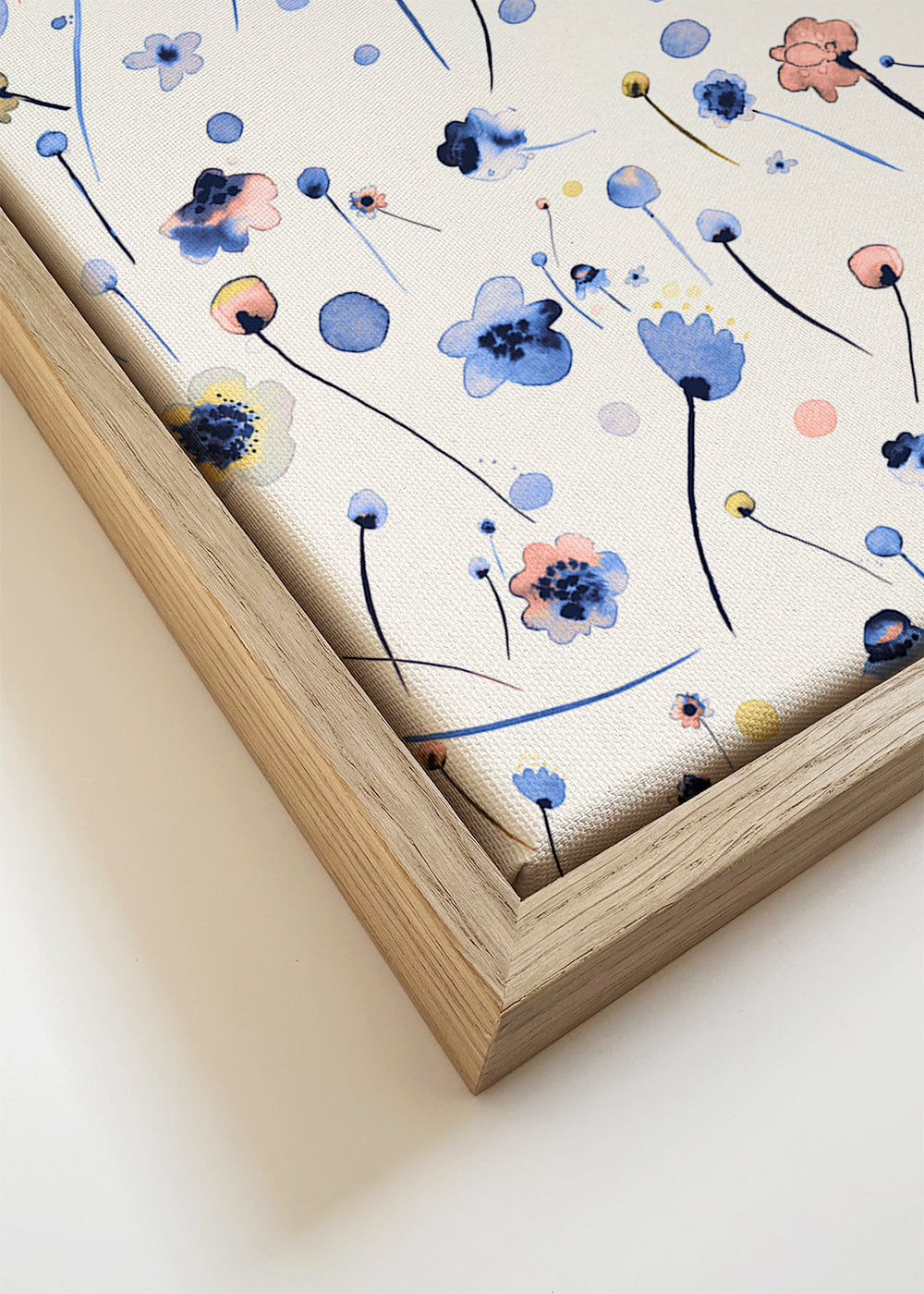 Blue Soft Flowers