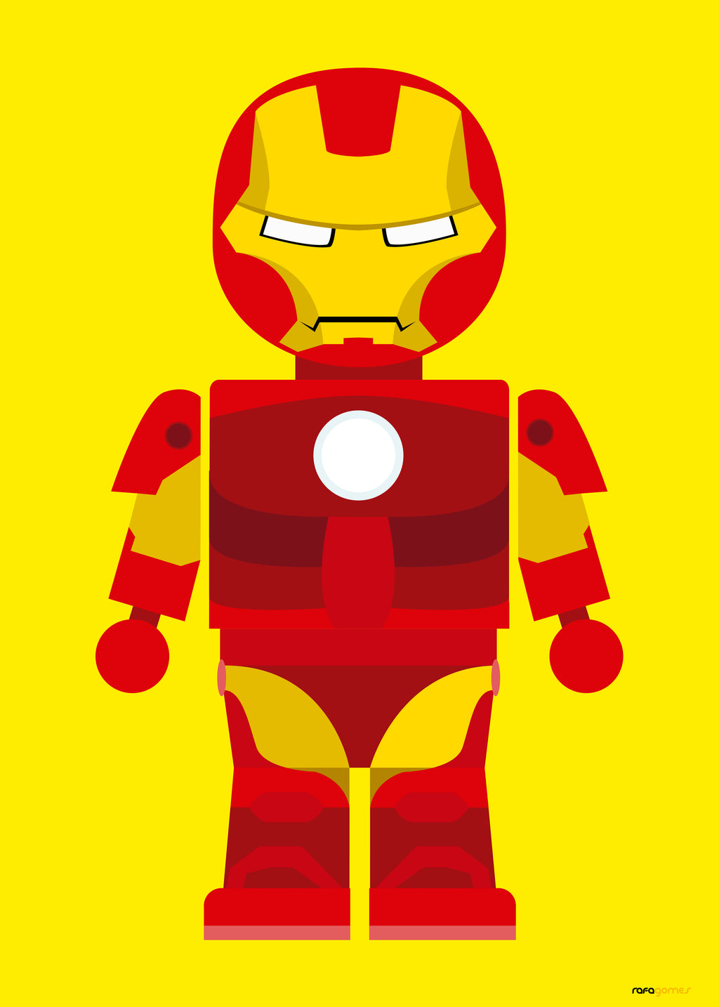 Toy Ironman - Unframed art print