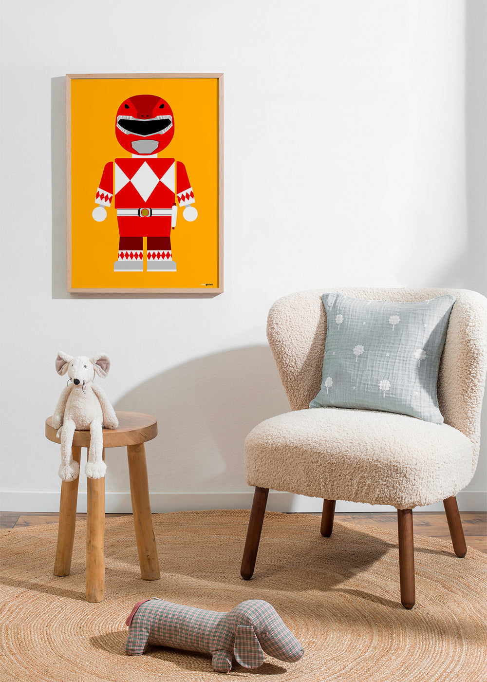 Toy Power Ranger Red