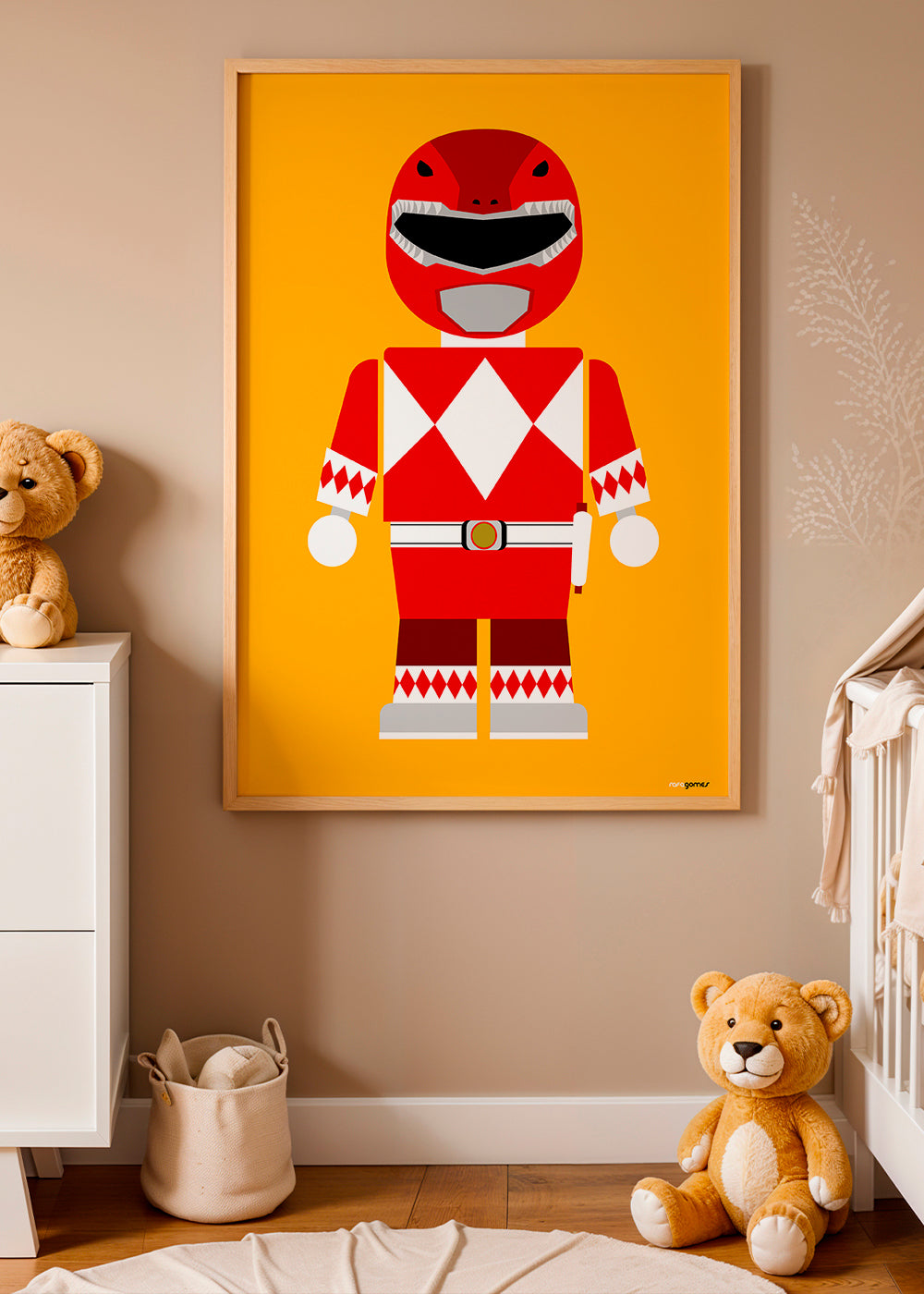 Toy Power Ranger Red