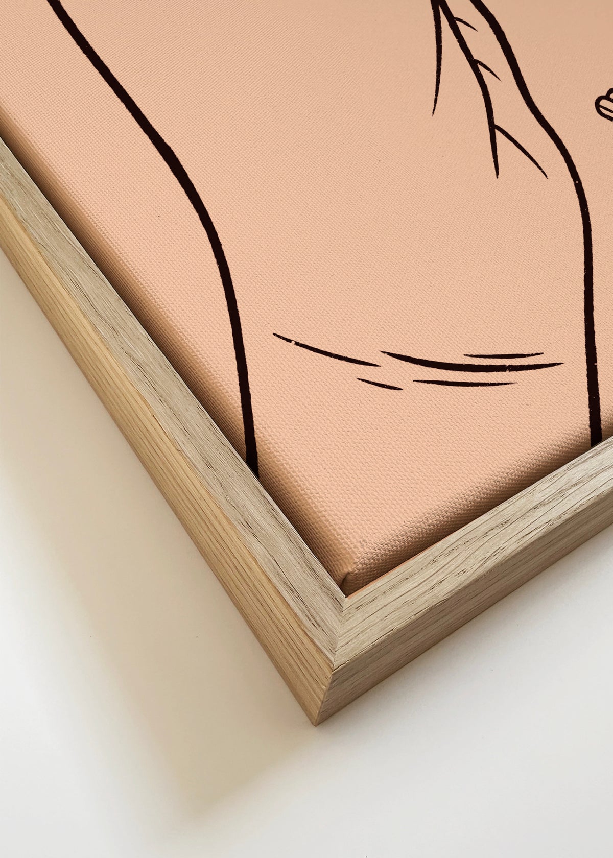 Onigiri - Framed canvas detail