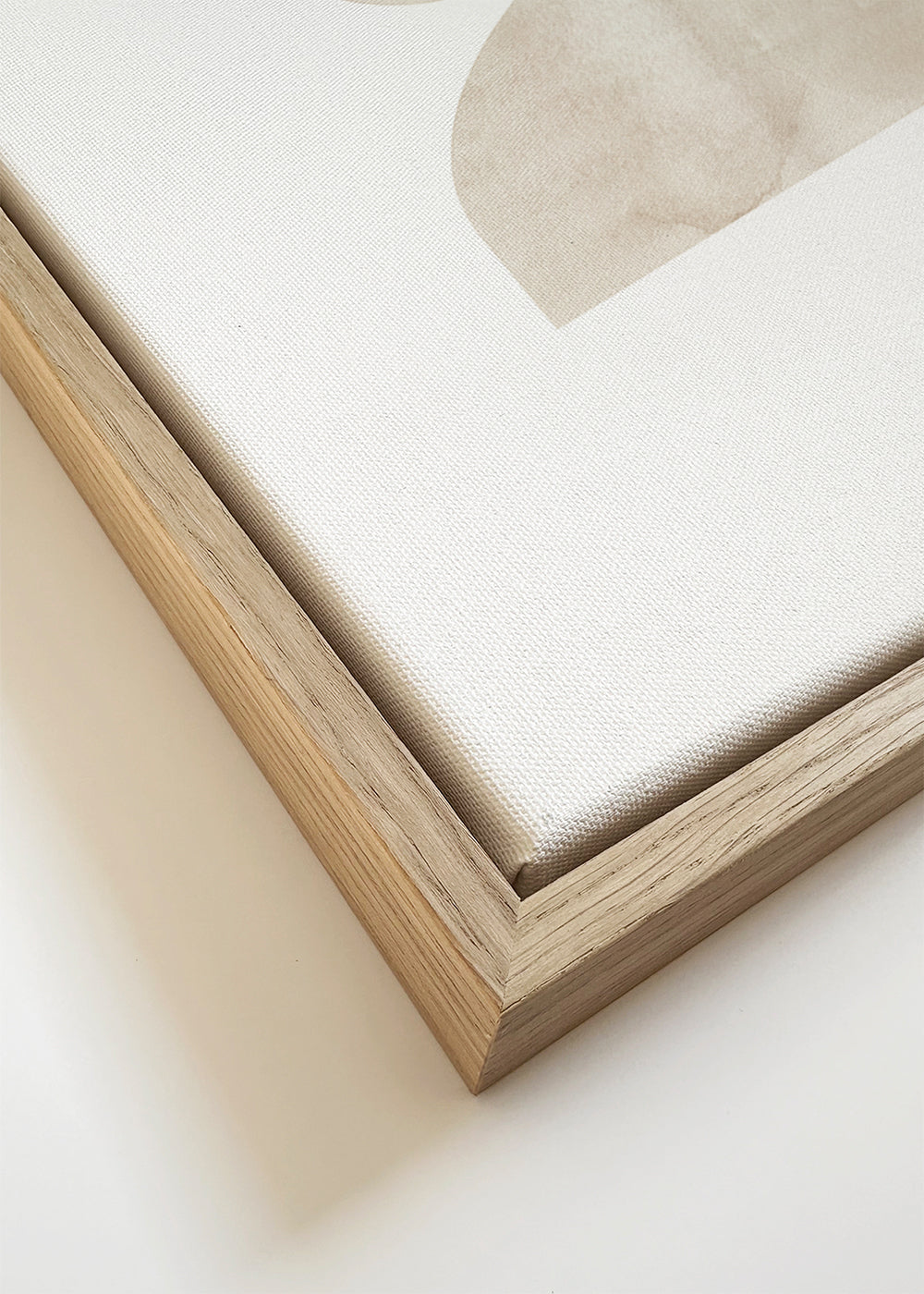 Watercolor shapes Nº4 - beige tones