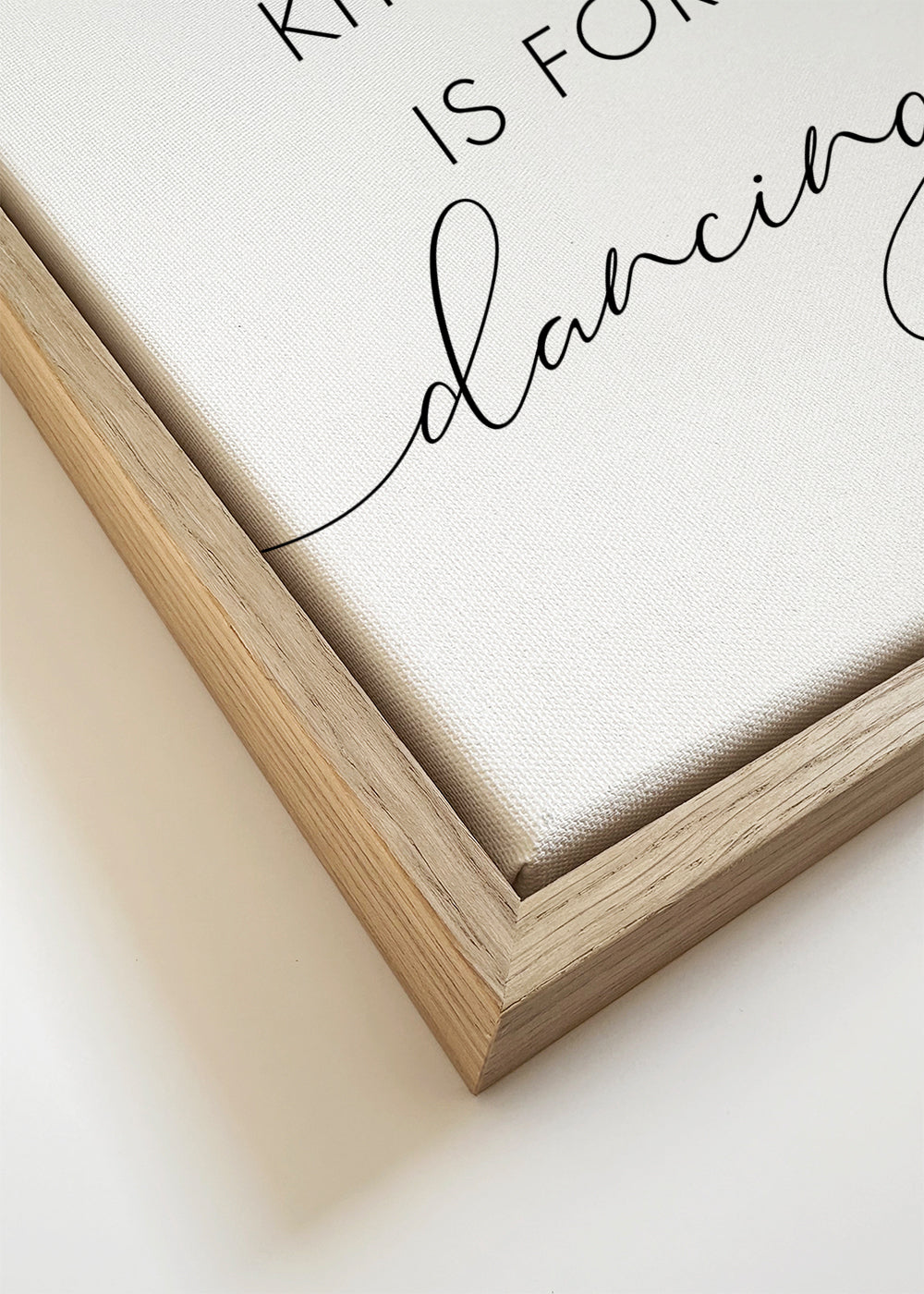 This kitchen is for dancing