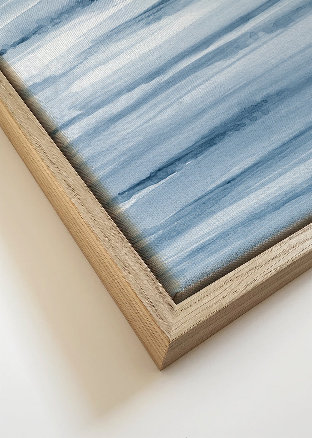 Watercolor landscape N 45 Indigo Blue