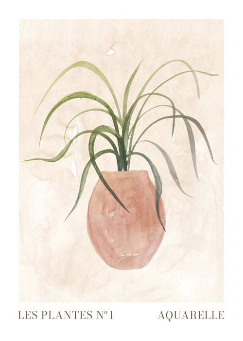 Les plantes Nº1 - Unframed art print
