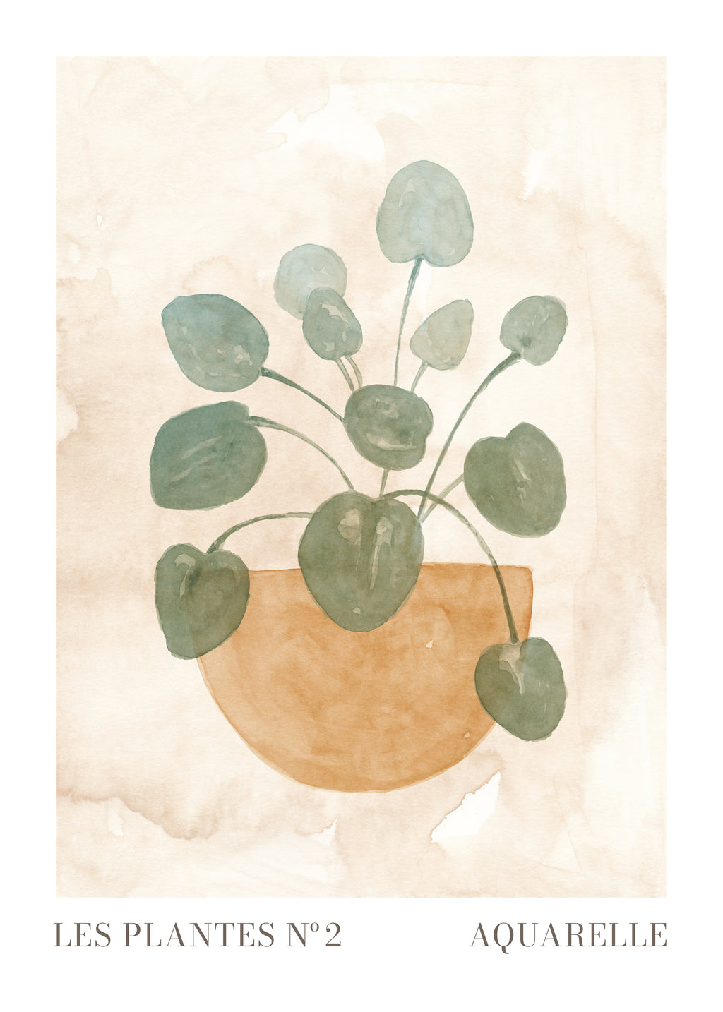 Les plantes Nº2 - Unframed art print