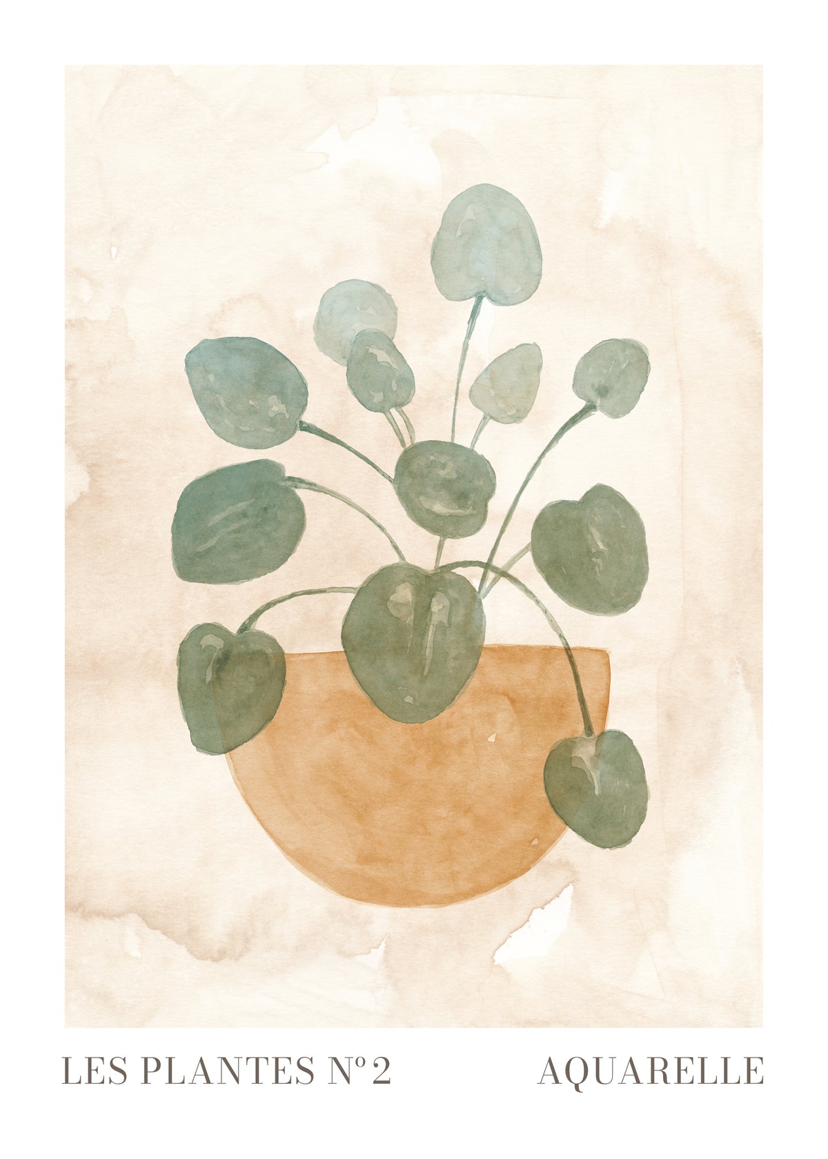Les plantes Nº2 - Obra sin marco