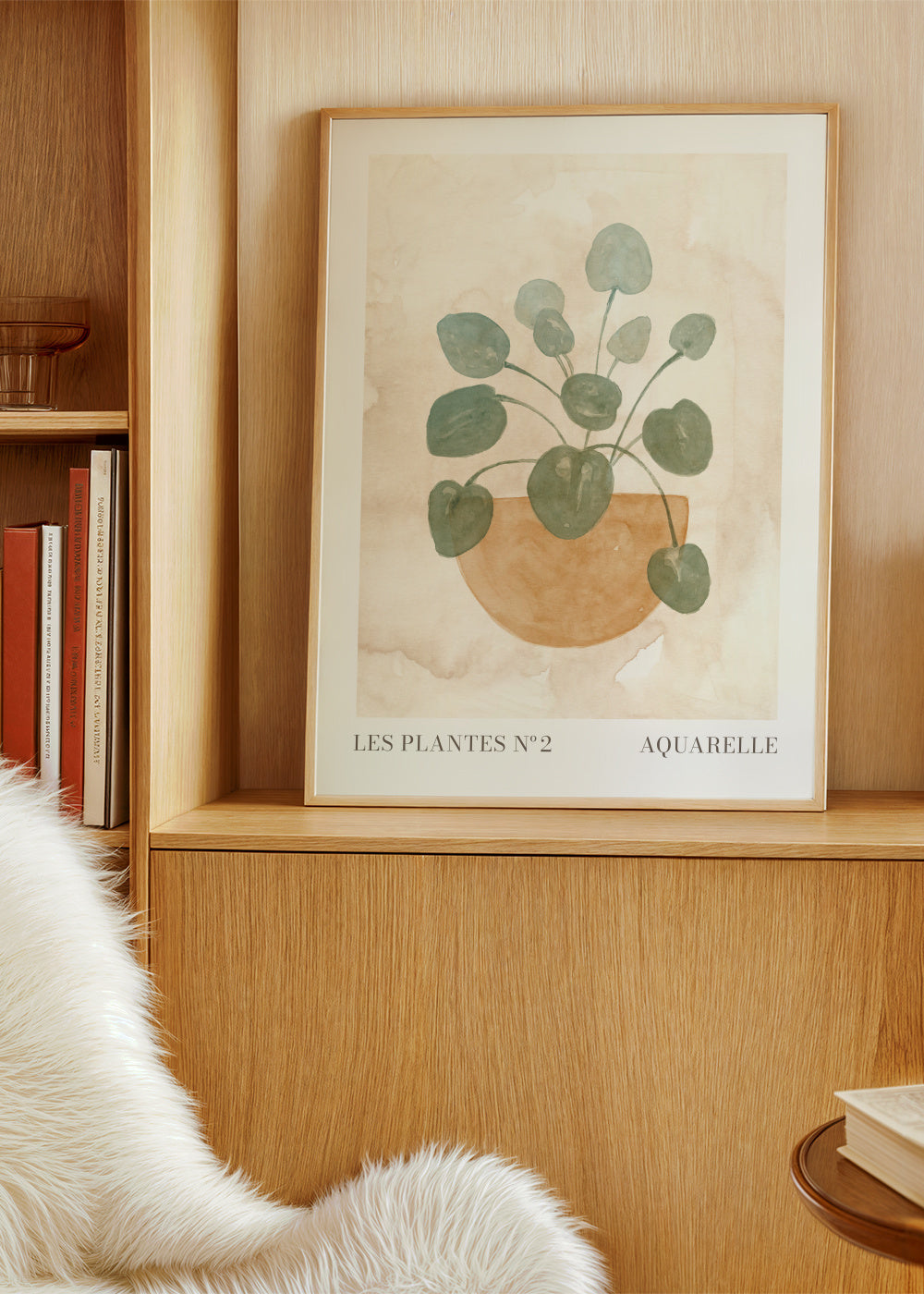Les plantes Nº2 - Poster en ambiente