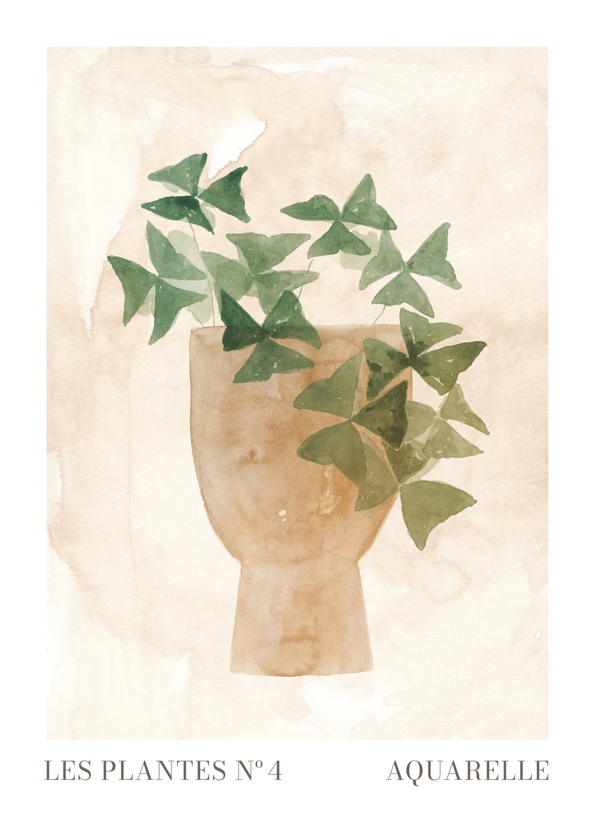 Les plantes Nº4 - Unframed art print