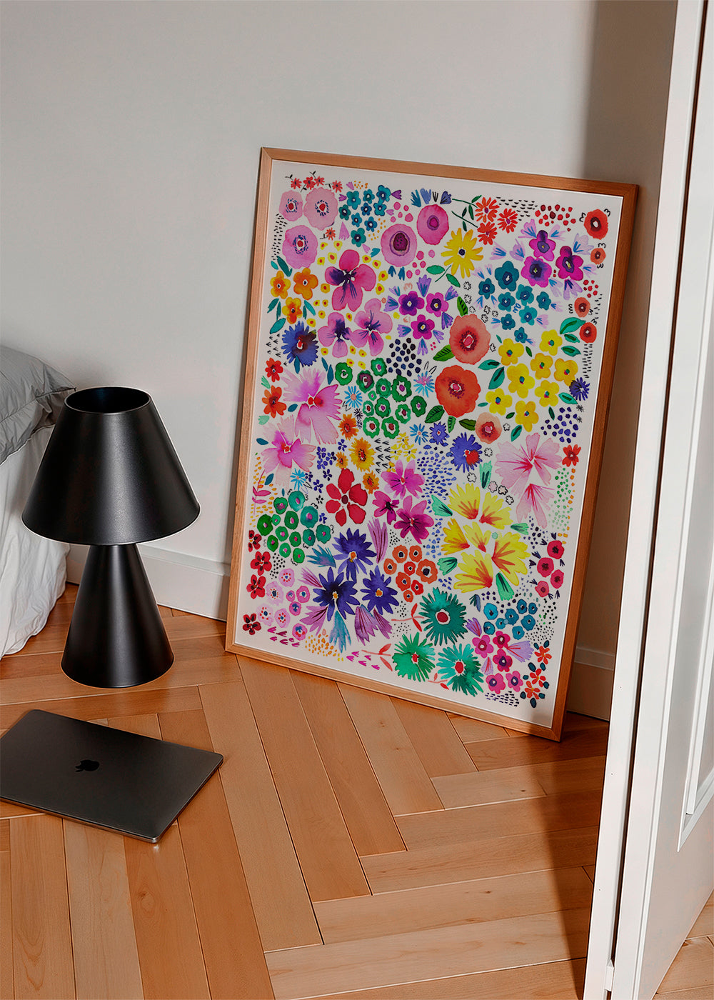 Colorful Little Artful Flowers Multi 2