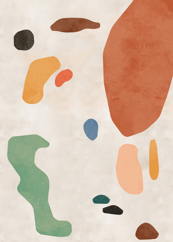 Organic Shapes Terracota 2