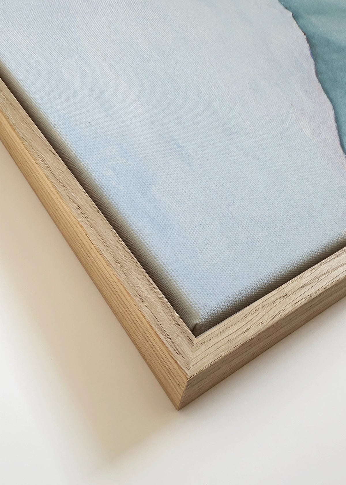 How far is a light year - Framed canvas detail