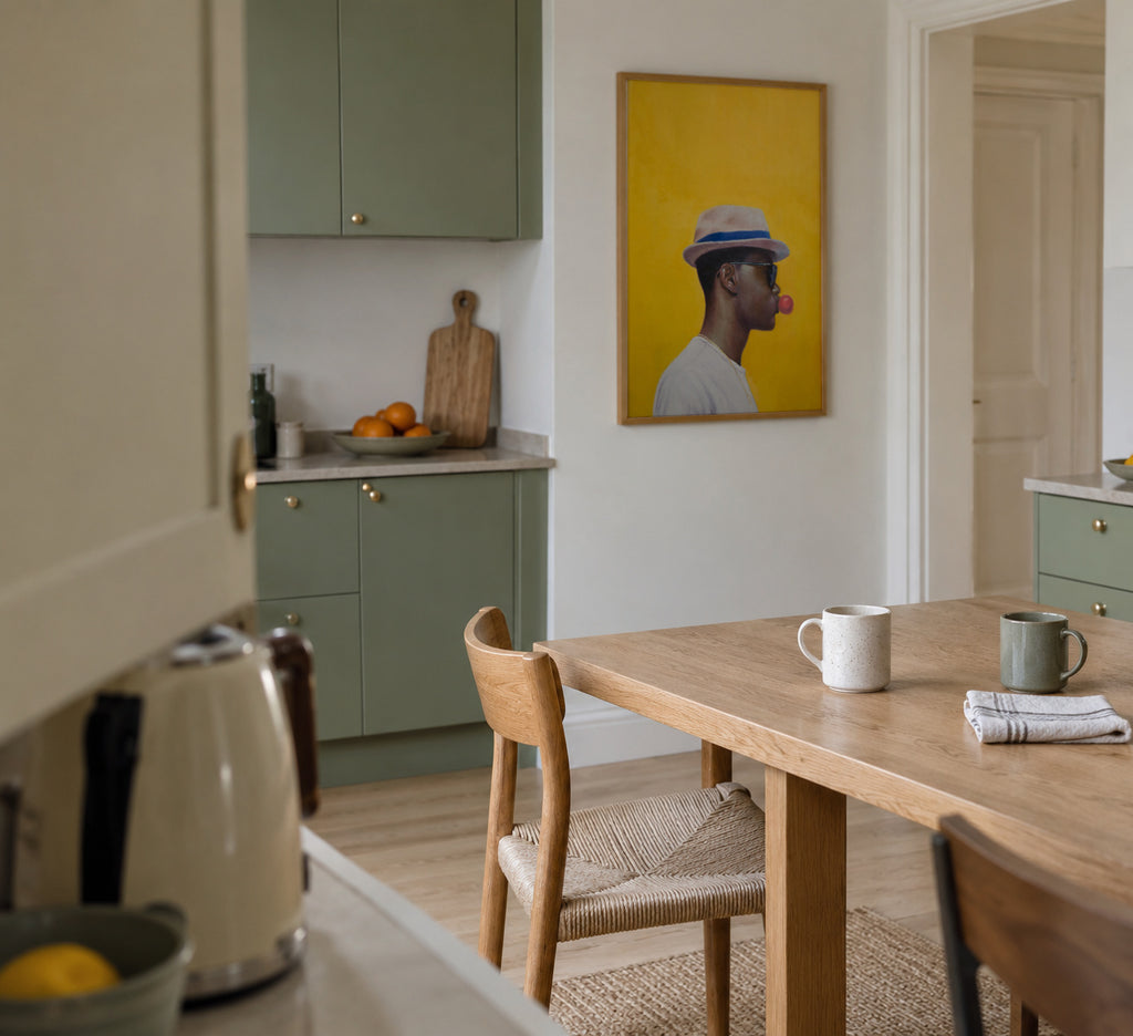 Rocksteady - Framed poster in an interior