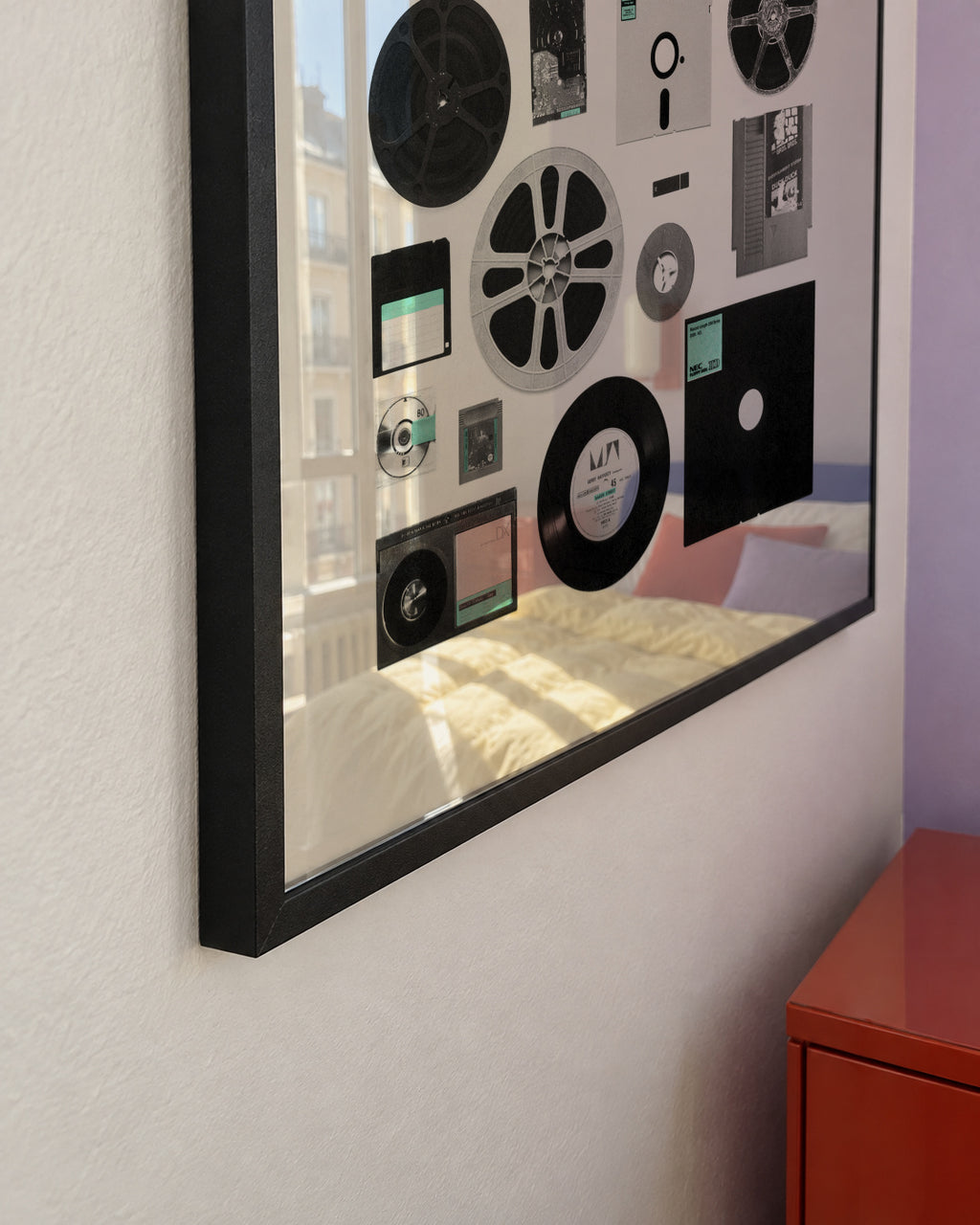 Data - Framed poster detail